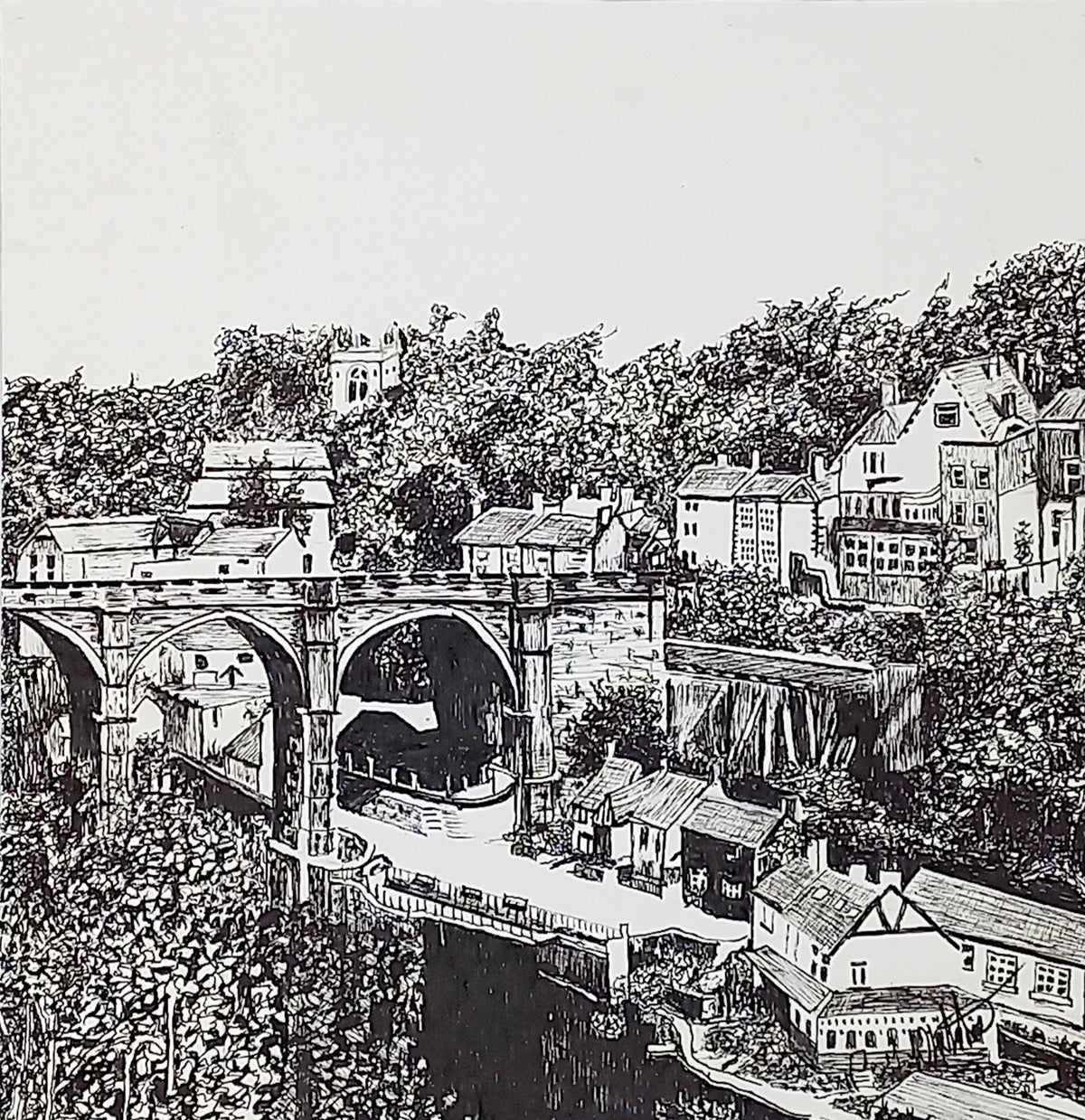 Knaresborough – Fine Art Print | Yorkshire Landscape by Trevor Whetstone