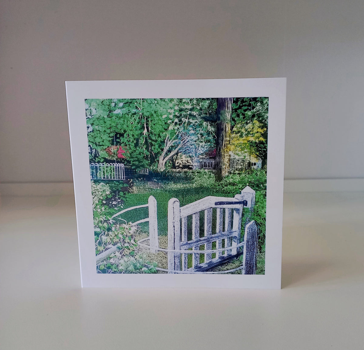 A Beautiful Garden - Greetings card by Trevor Whetstone