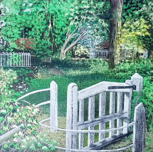Fine art print by Trevor Whetstone - A Beautiful Garden