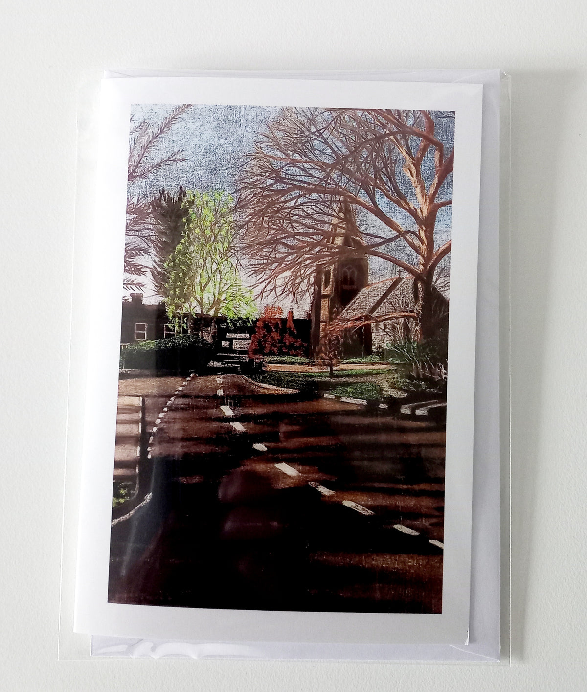 Binbrook - Greetings Card by Trevor Whetstone