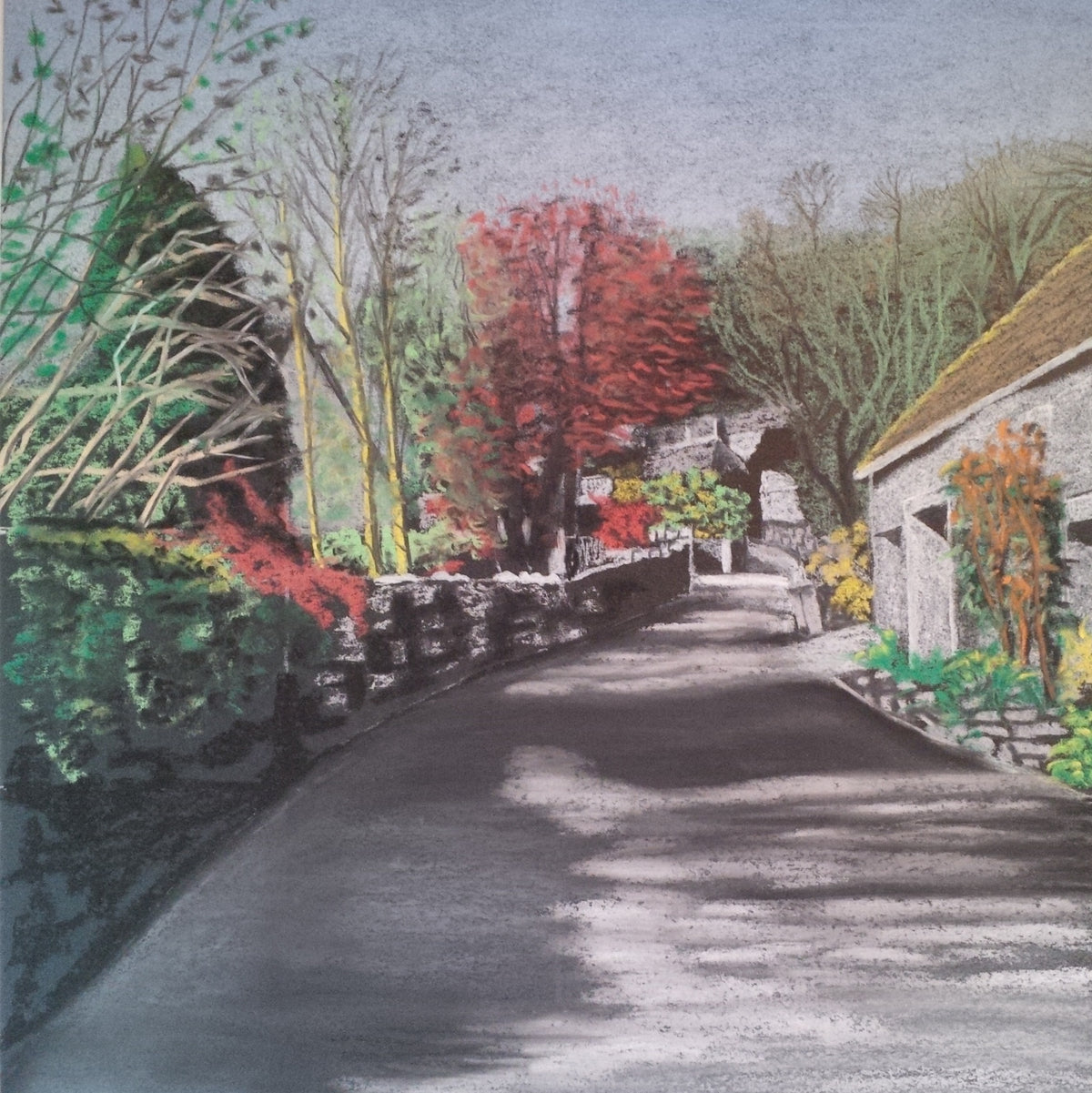Fine art print by Trevor Whetstone - Parwich, Derbyshire -