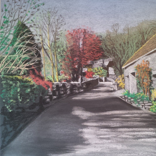 Fine art print by Trevor Whetstone - Parwich, Derbyshire -