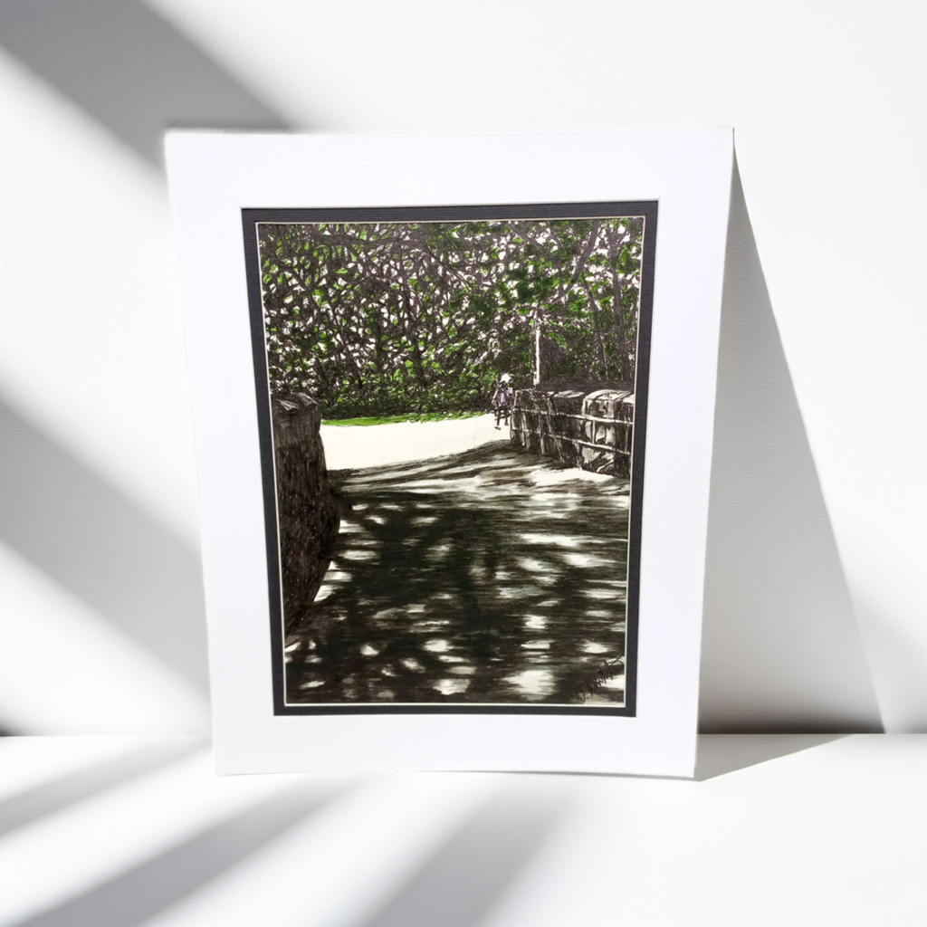 Fine art print by Trevor Whetstone - Meanwood Park - Leeds -