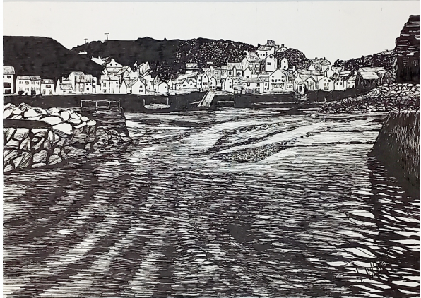 Fine art print by Trevor Whetstone -Staithes,