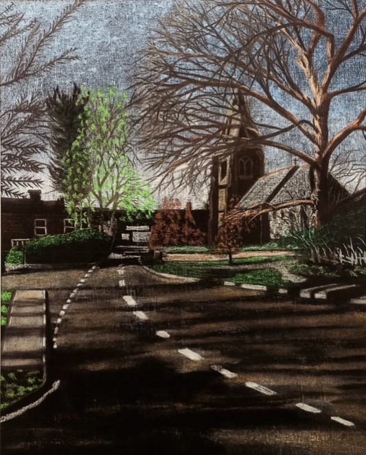 Fine art print by Trevor Whetstone - Binbrook in Lincolnshire -