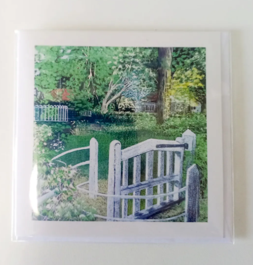 Greetings card by Trevor Whetstone - A Beautiful Garden -