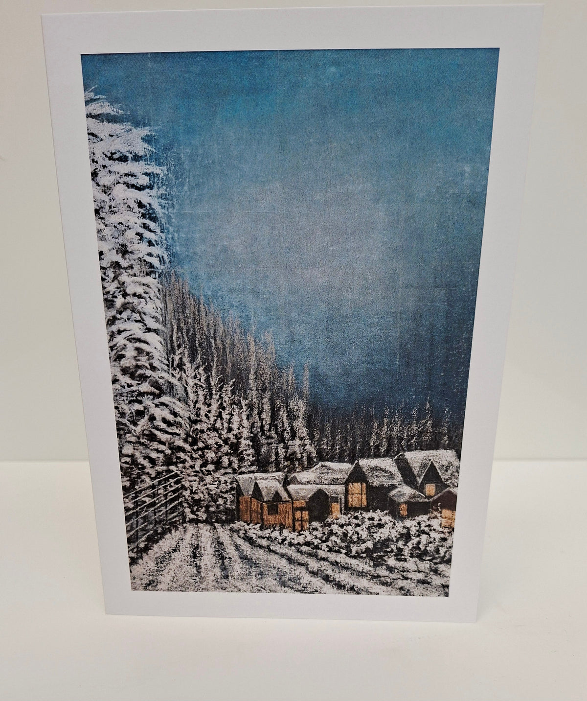 Greetings card by Trevor Whetstone -Staying In Tonight -