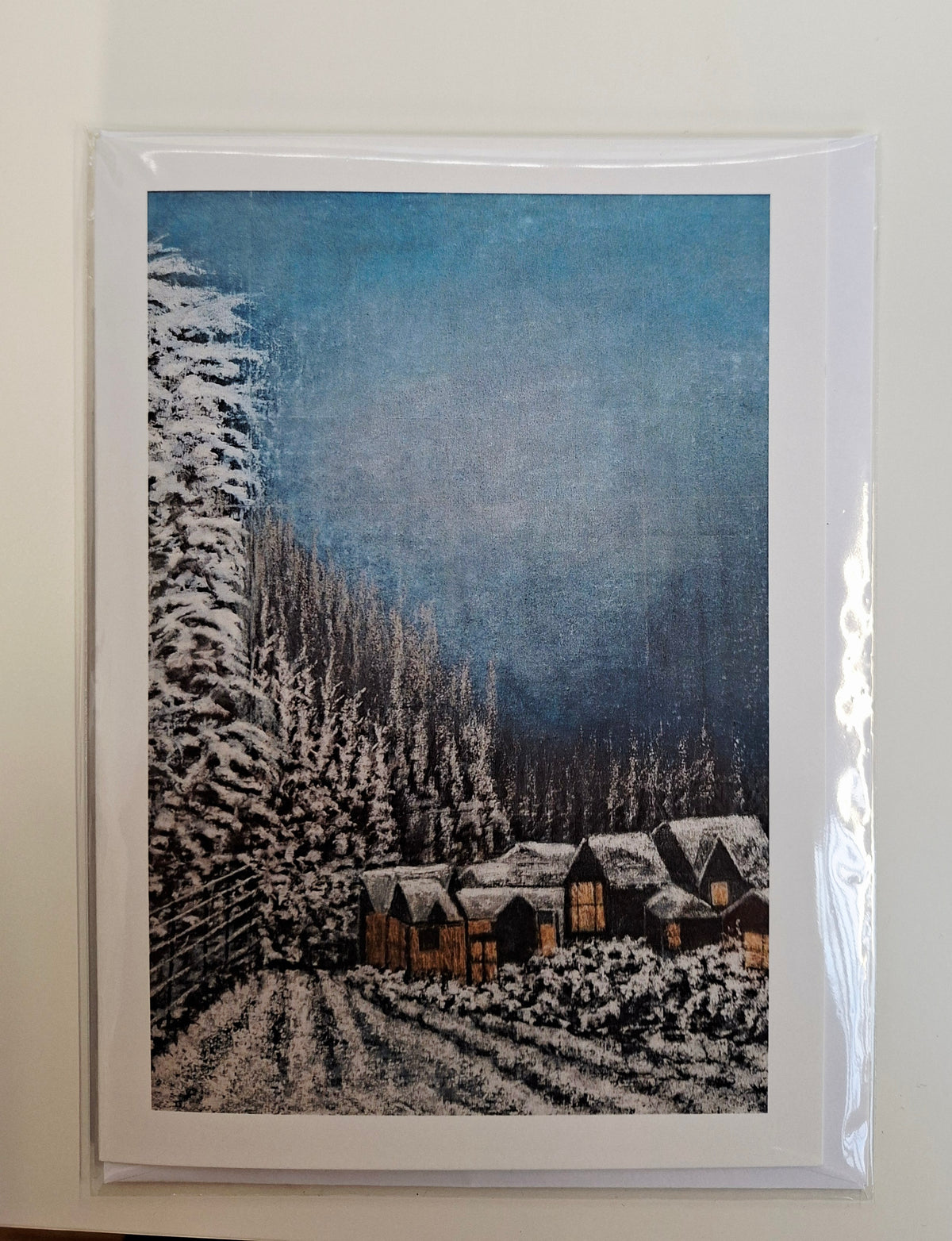 Greetings card by Trevor Whetstone -Staying In Tonight -