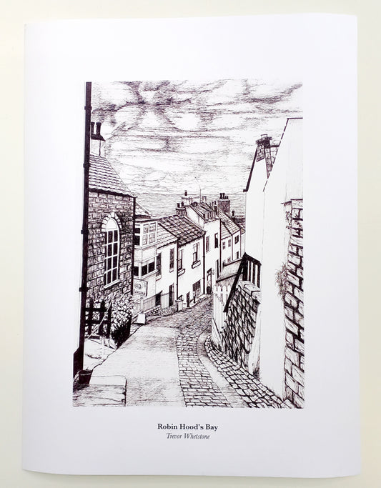 Robin Hoods Bay - Fine seascape wall art art print for sale.