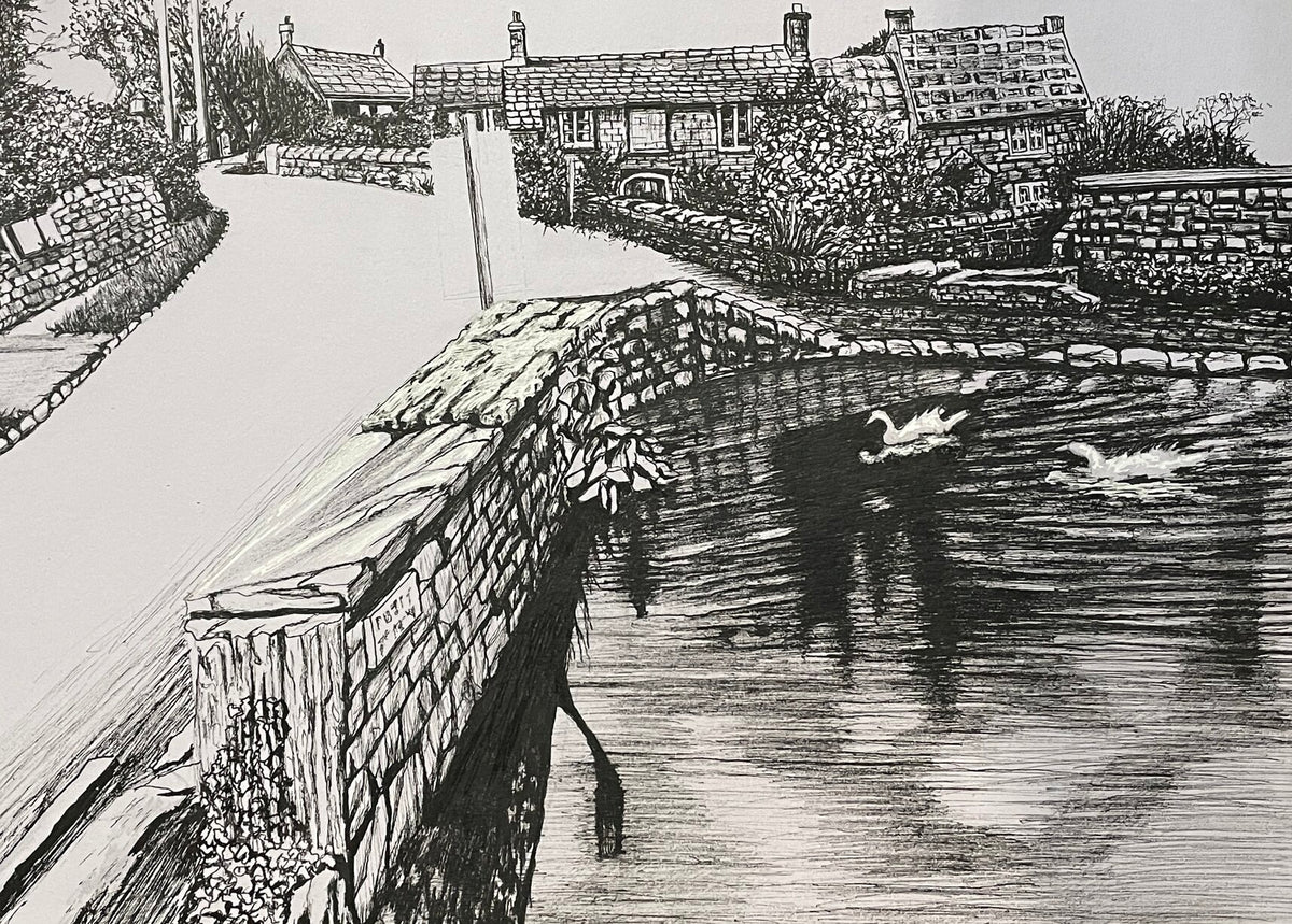 Fine art print by Trevor Whetstone -Worth Matravers -