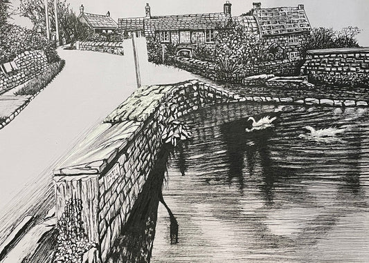 Fine art print by Trevor Whetstone -Worth Matravers -