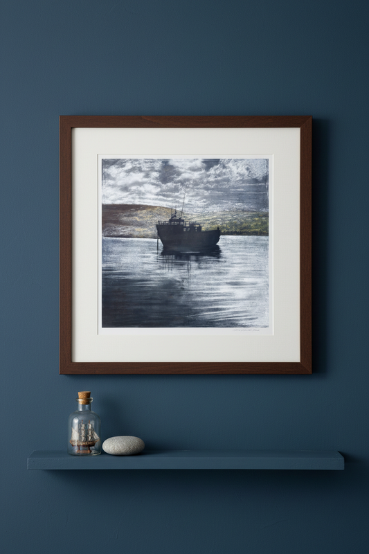The Ghost Ship – Pinterest vertical image