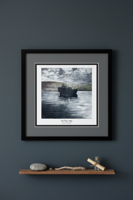 The Ghost Ship – Pinterest vertical image
