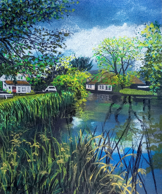 Fine art print by Trevor Whetstone - Willy Lotts Cottage -